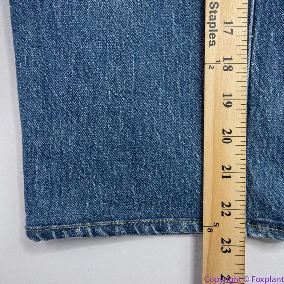 NEW Madewell The Petite Perfect Vintage Wide-Leg Jean in Leifland Wash, 23P‎ - Picture 7 of 15